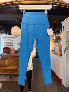 Beyond Yoga Spacedye Leggings NWT Malibu Lagoon Heather